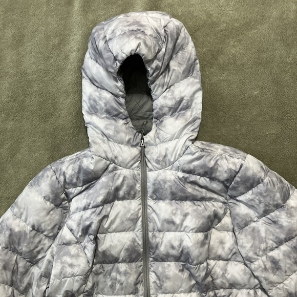 Eddie Bauer EB650 80% Down 20% Waterfowl Feathers Packable Puffer Jacket Sz L - Picture 3 of 15